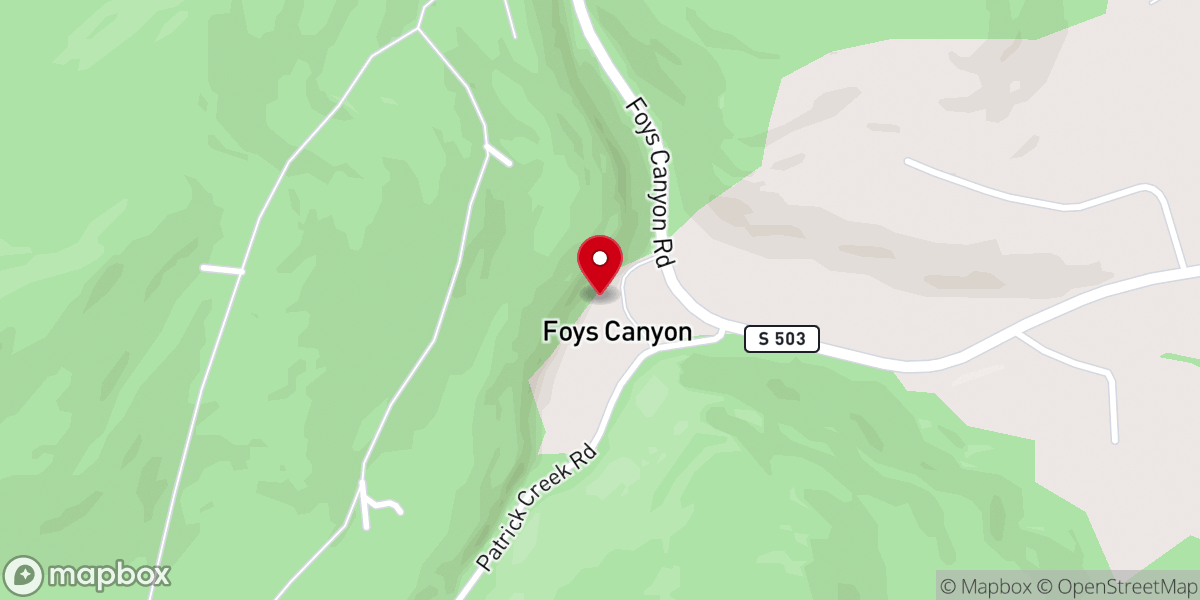 Map showing location of Immaculate Conception Chapel