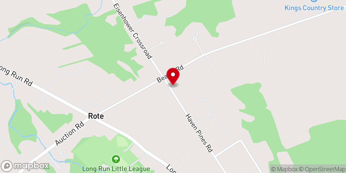 Map showing location of Rote Church of Christ
