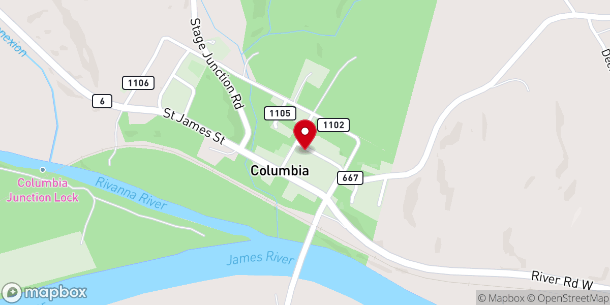 Map showing location of Saint Joseph’s Shrine of St. Katharine Drexel
