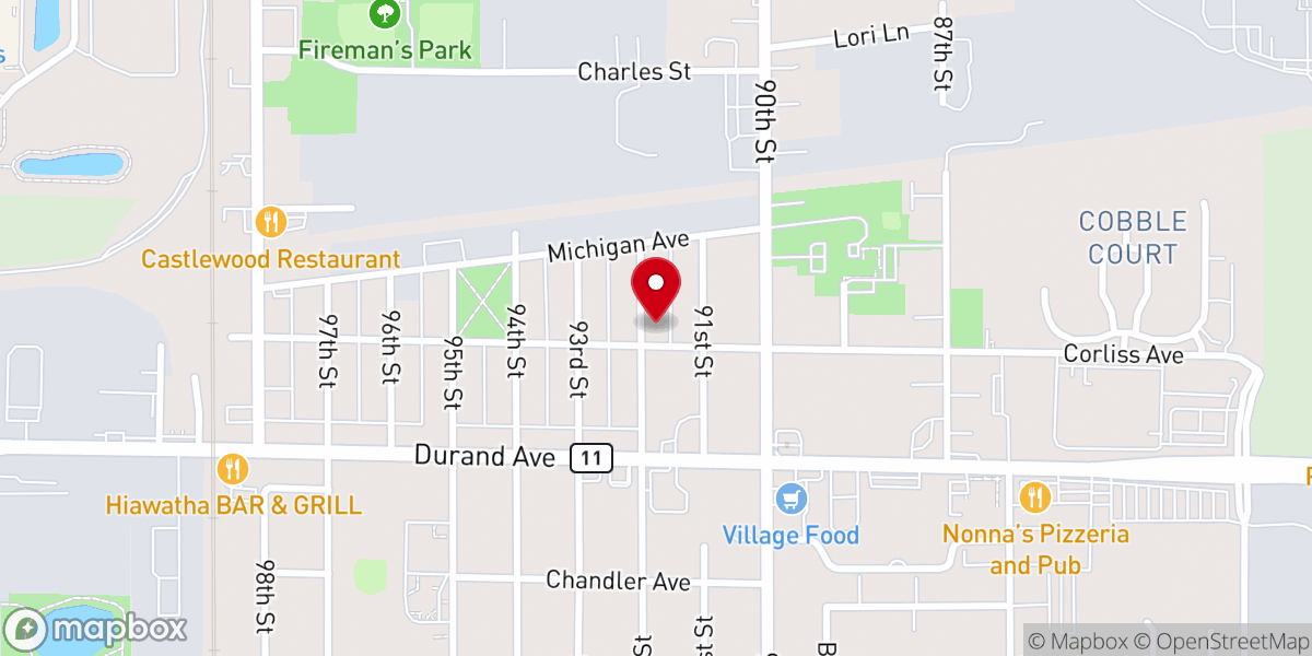 Map showing location of United Church of God In Christ
