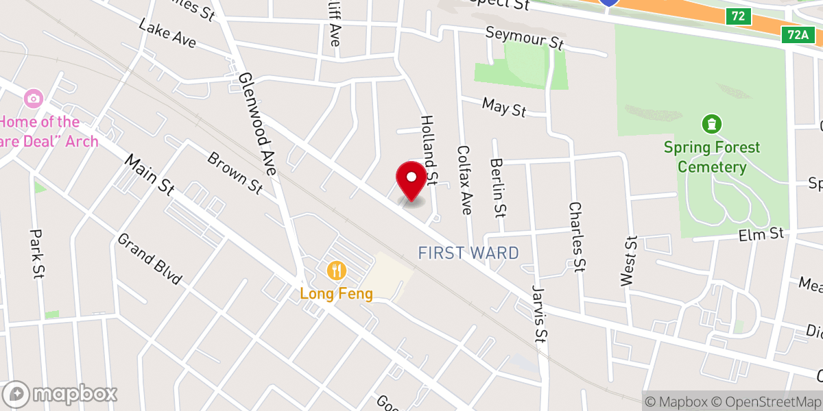 Map showing location of Saint Michael's Greek Catholic Church