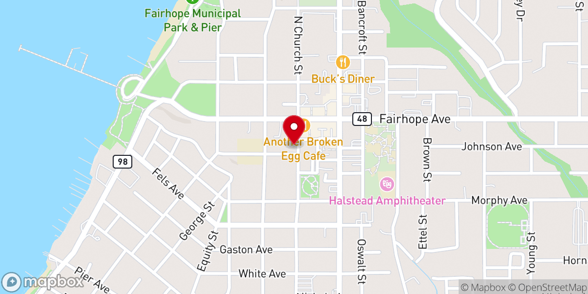 Map showing location of Hertha's Second Edition Boutique