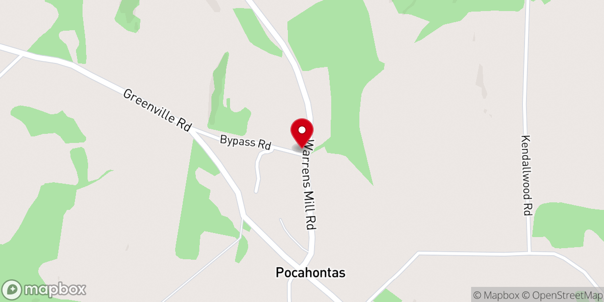 Map showing location of St Mary's Roman Catholic Church