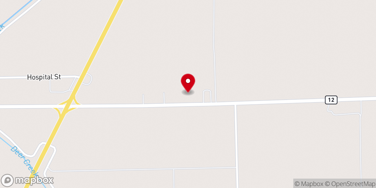 Map showing location of Immaculate Conception Church
