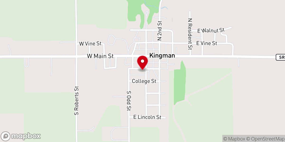 Map showing location of New Beginnings Christian Center
