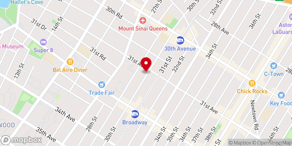 Map showing location of Holy Cross Ukrainian Catholic Church