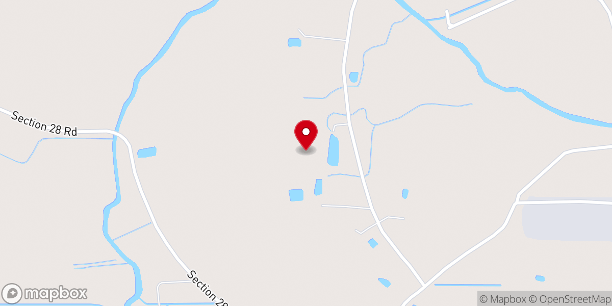 Map showing location of Barbara Cady Christian Ministries