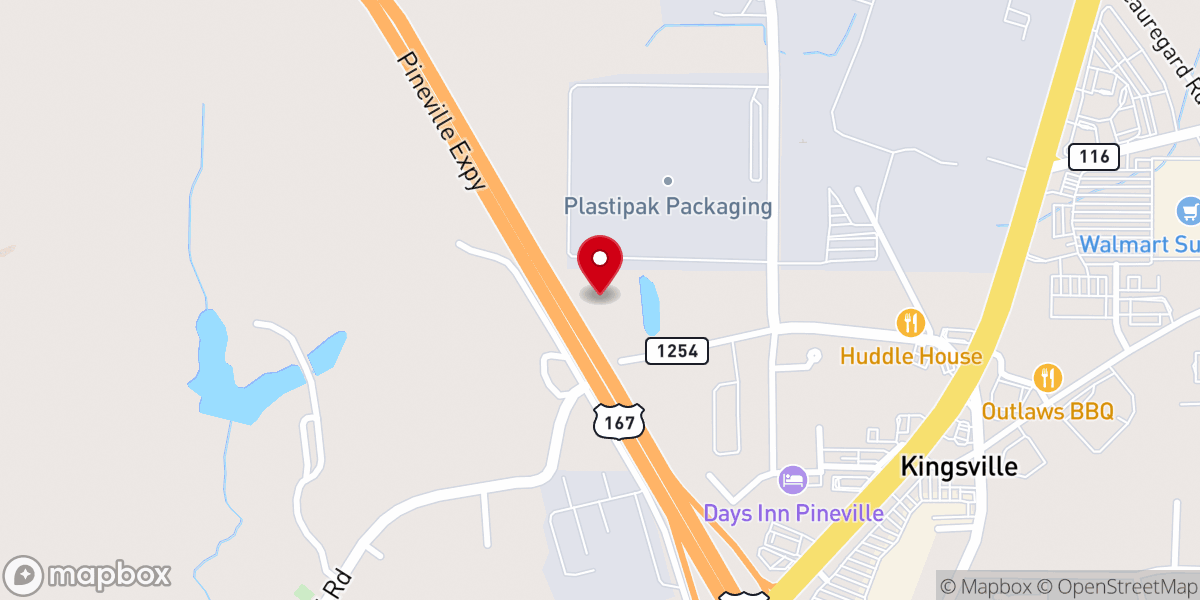 Map showing location of Seventh Day Adventist