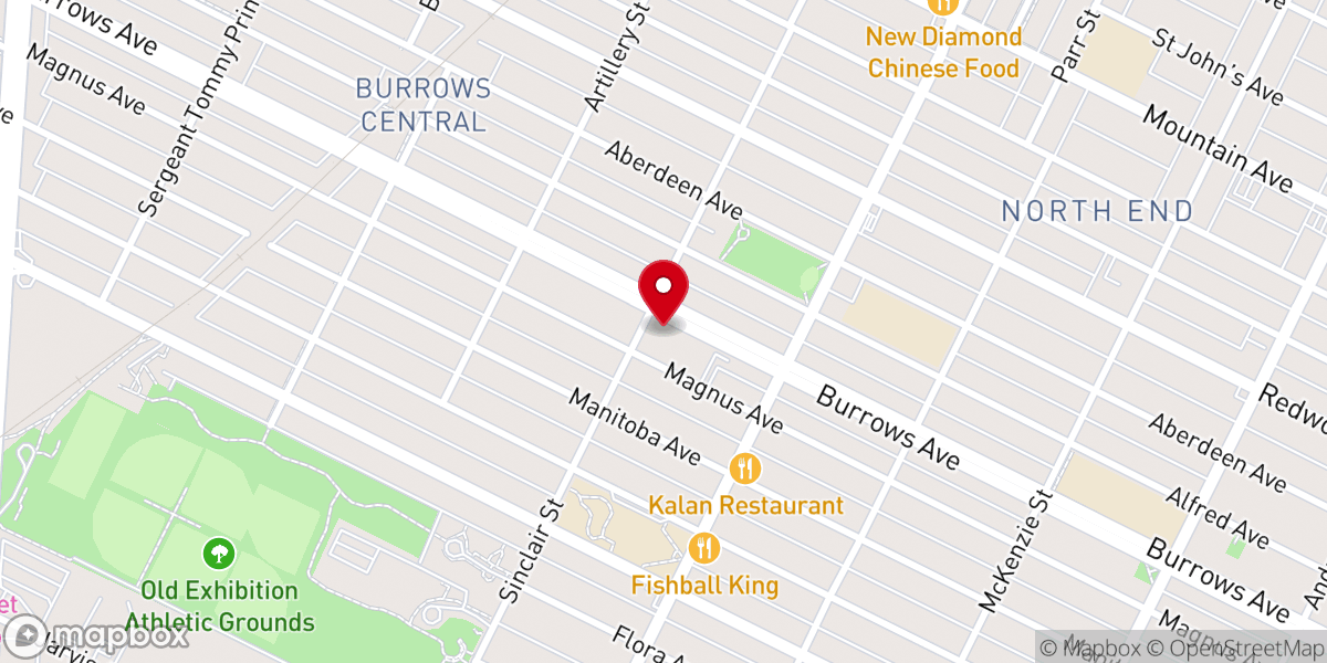 Map showing location of Saint Mary the Protectress Ukrainian Orthodox Cathedral