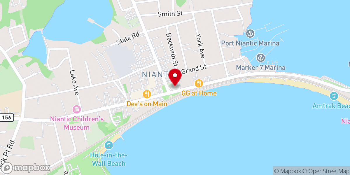 Map showing location of By The Bay