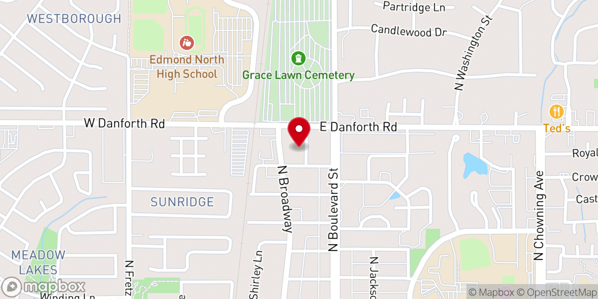Map showing location of Good News Journey Inc