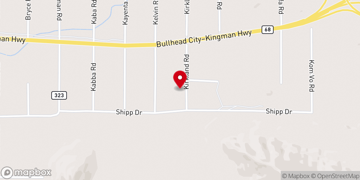 Map showing location of Country Chapel Christian Ministries/Calvary Bible Fellowship