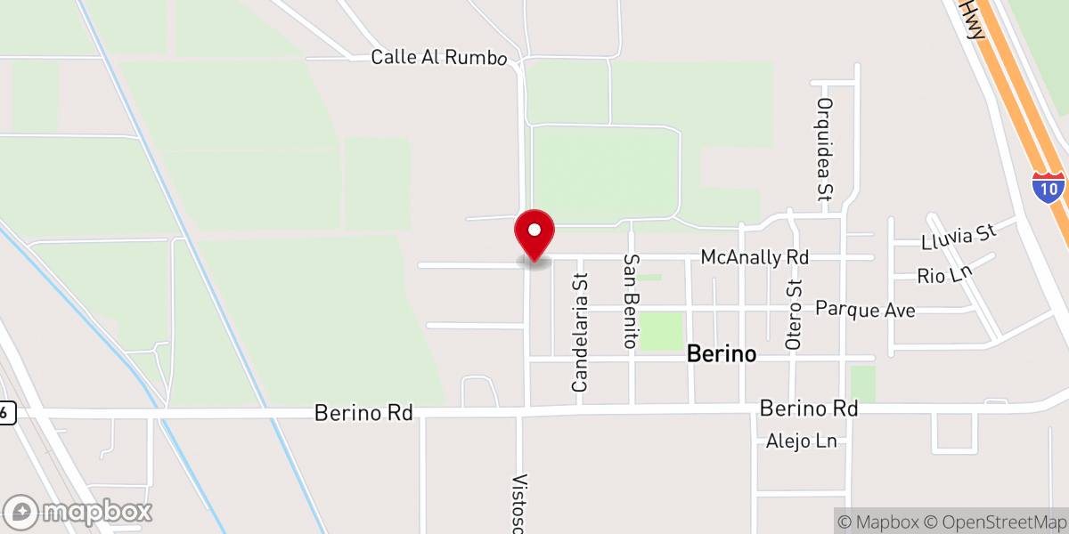 Map showing location of Isglesia de Jesucristo Apostolica