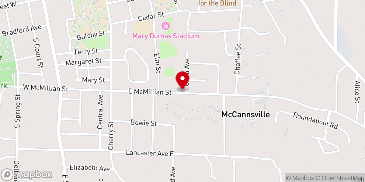 Map showing location of Refuge Church of Our Lord Jesus Christ