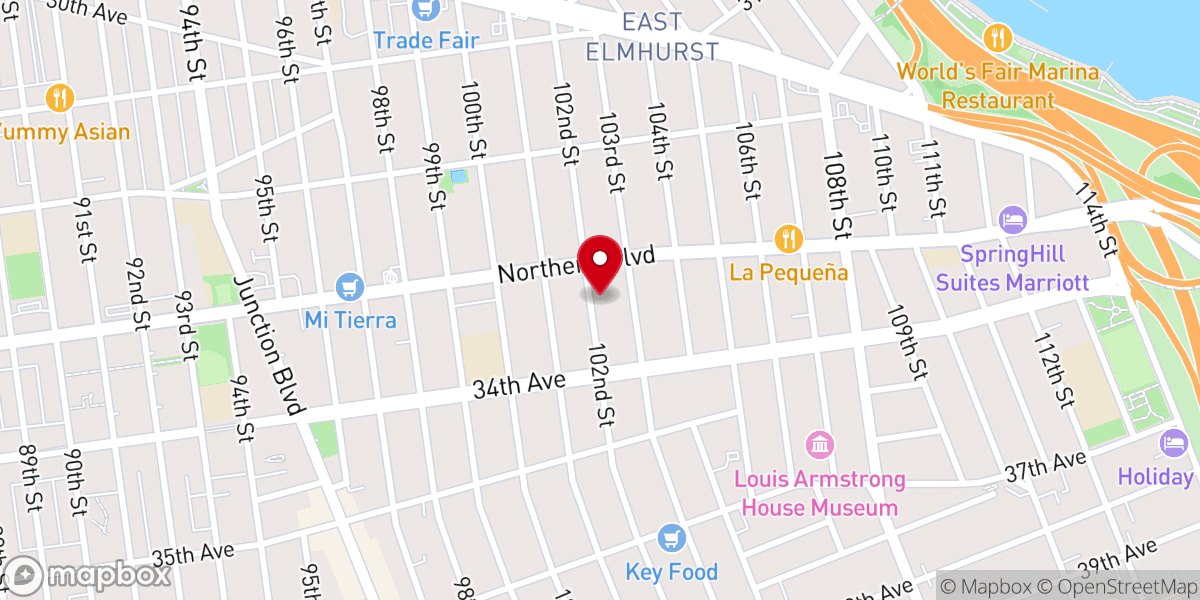 Map showing location of Church of God