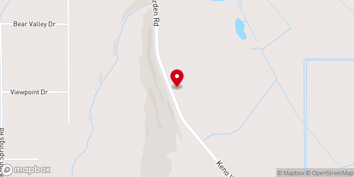 Map showing location of St. Therese Chapel
