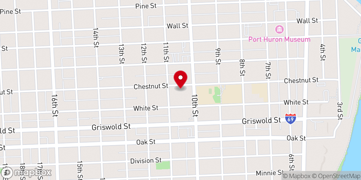 Map showing location of Only Believe Outreach Ministry