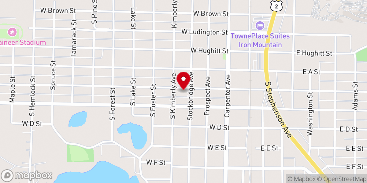 Map showing location of St. Mary & St Joseph Church