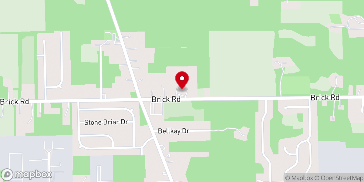 Map showing location of Northwest United Methodist Church