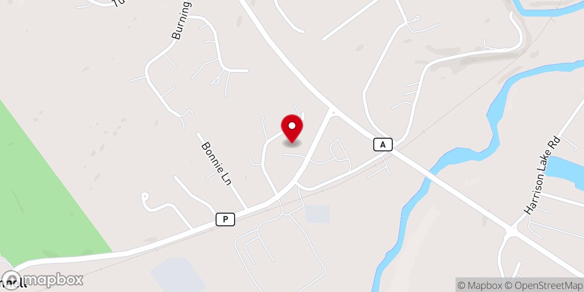 Map showing location of Festus Church of the Nazarene