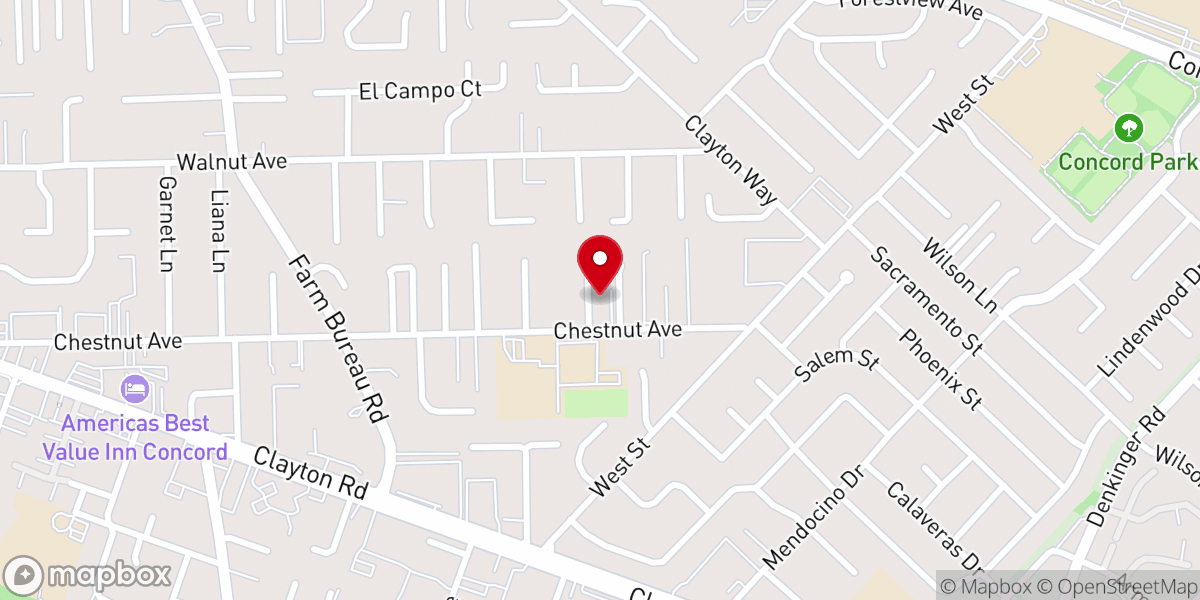 Map showing location of Living Way Foursquare Church