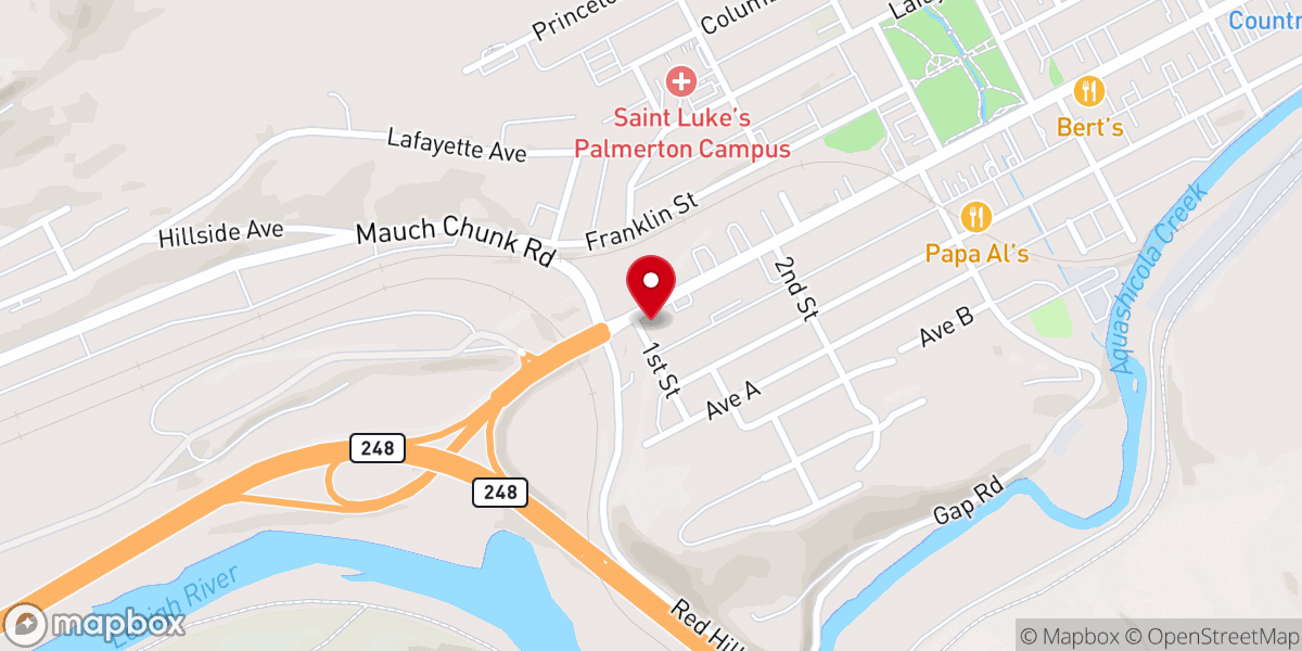 Map showing location of St Vladimir Greek Catholic Church