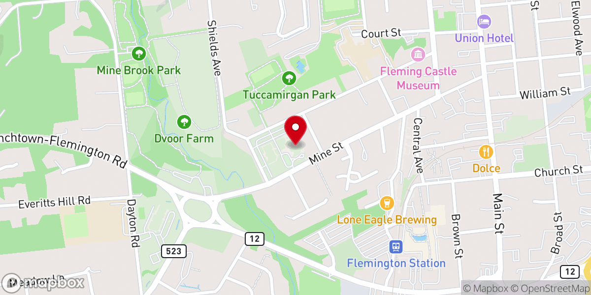 Map showing location of St Magdalen Roman Catholic Church