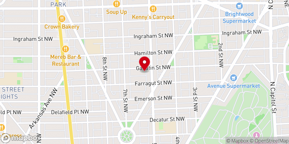 Map showing location of Holy Spirit of God Pentecostal Church Inc