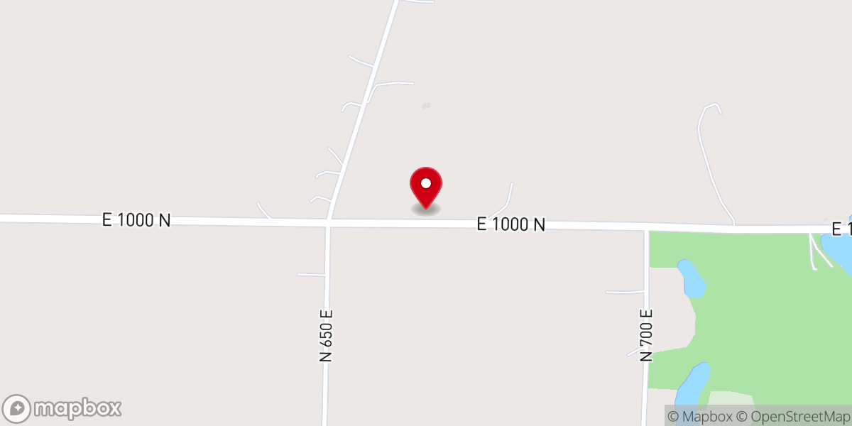 Map showing location of Maple Grove United Methodist