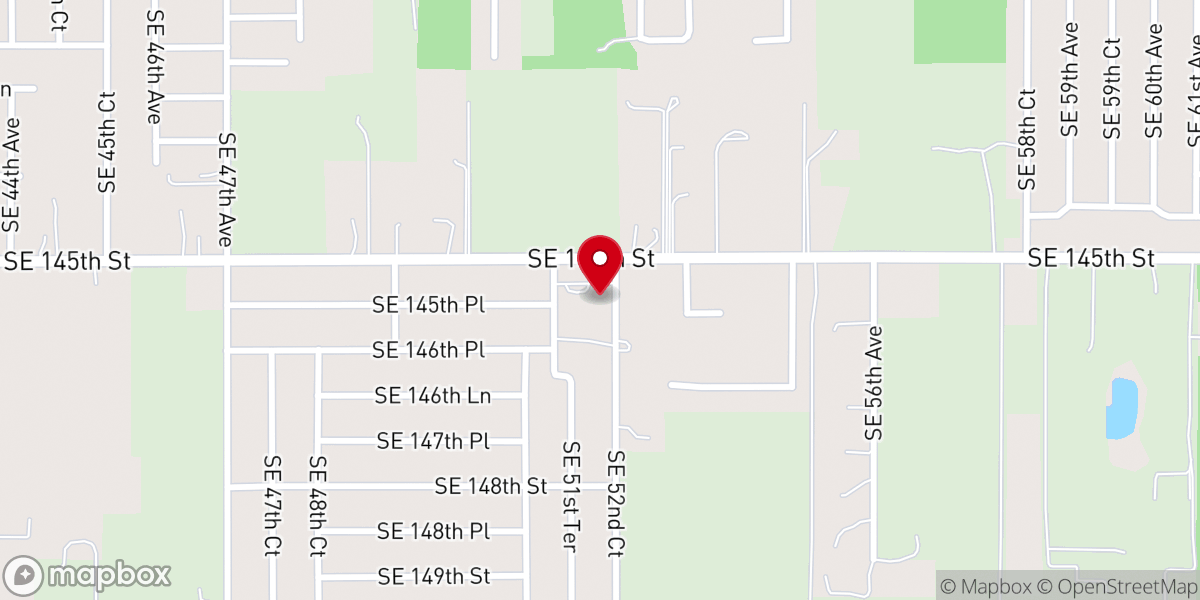 Map showing location of Evangelical Bible Mission