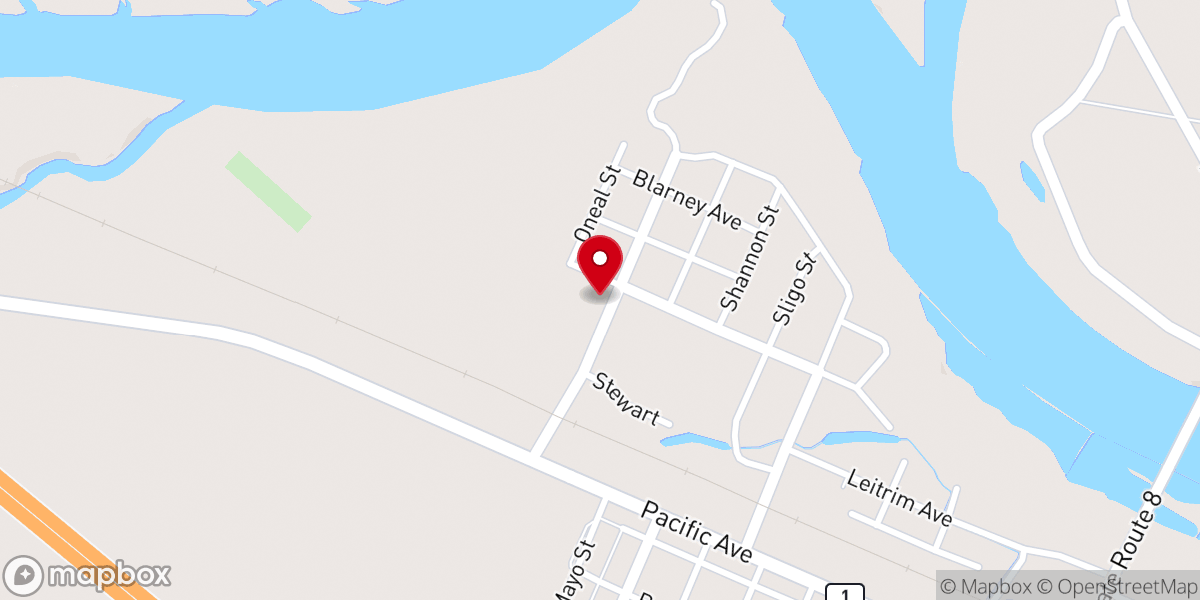 Map showing location of St Margaret's Church
