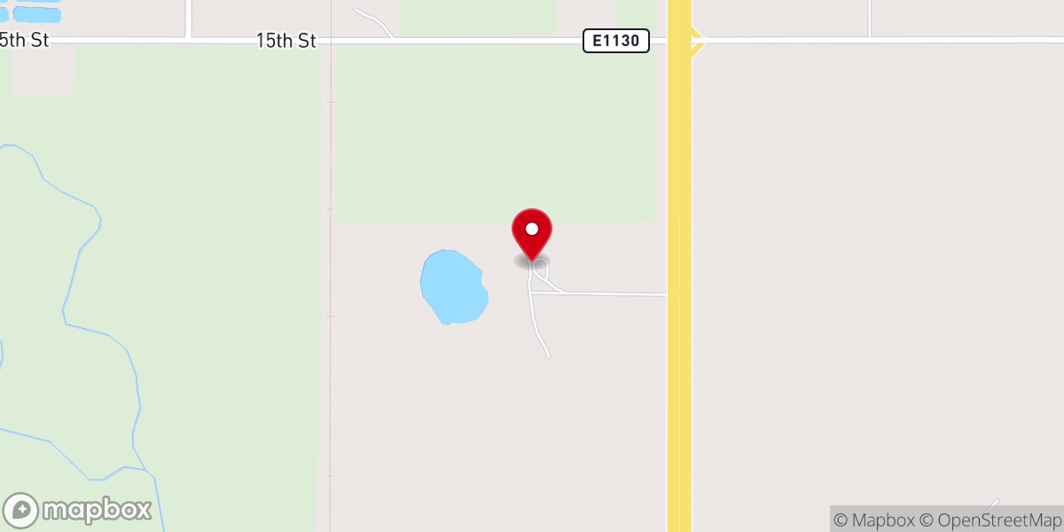 Map showing location of Herald Mennonite Church NE