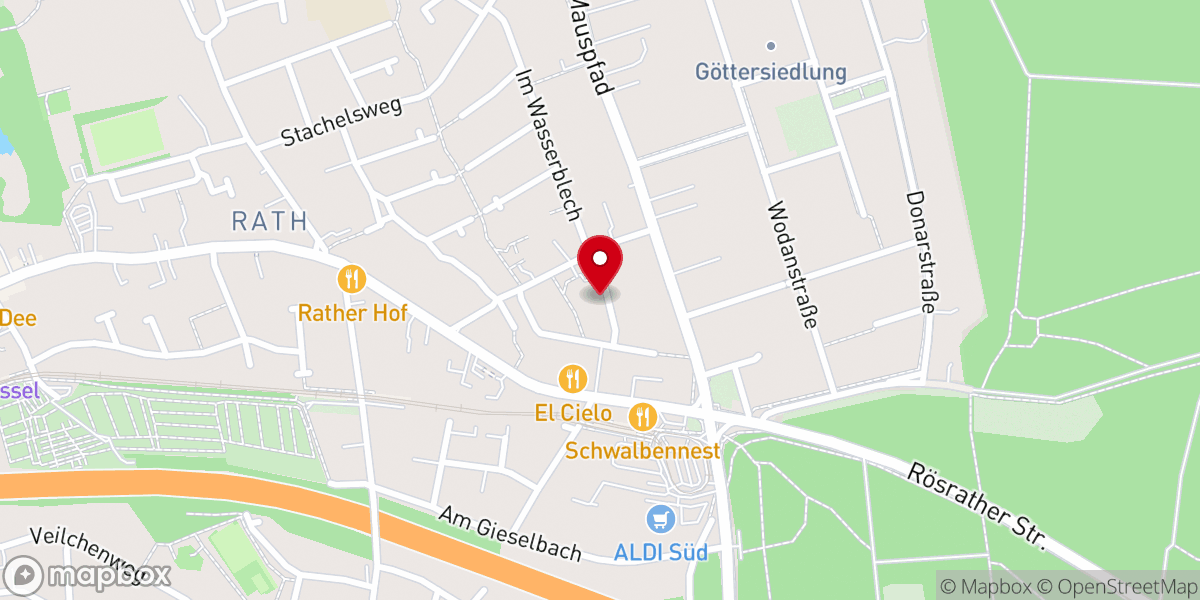 Map showing location of Evangelische Kirchengemeinde Köln-Rath-Ostheim - Versöhnungskirche