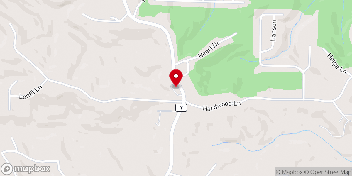 Map showing location of Greater Community Baptist Church
