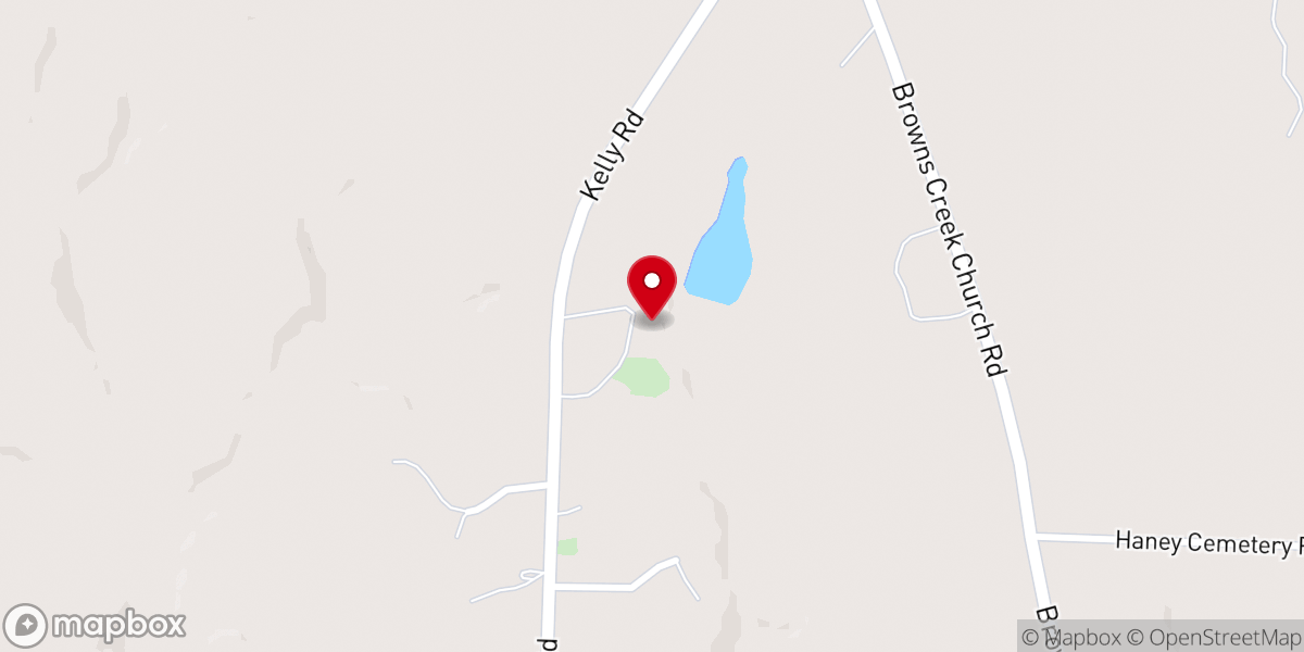 Map showing location of Bethlehem Methodist Church