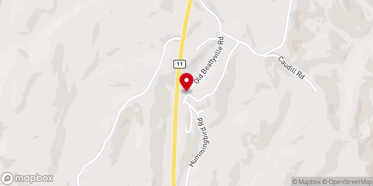 Map showing location of Sisters of St Francis