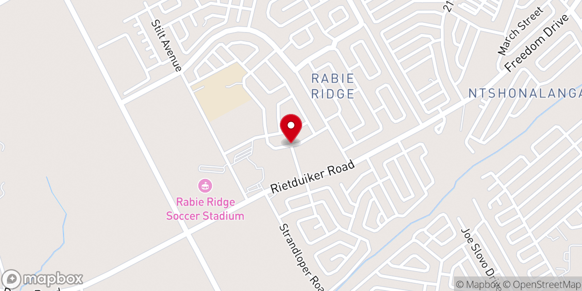 Map showing location of New Apostolic Church