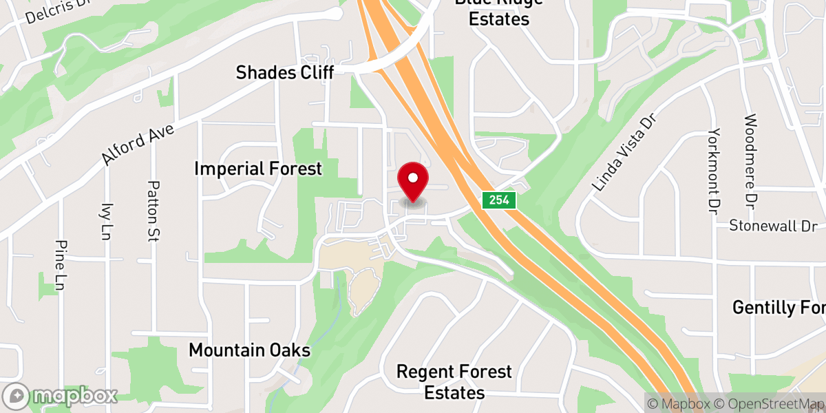 Map showing location of The Love Church Bhm