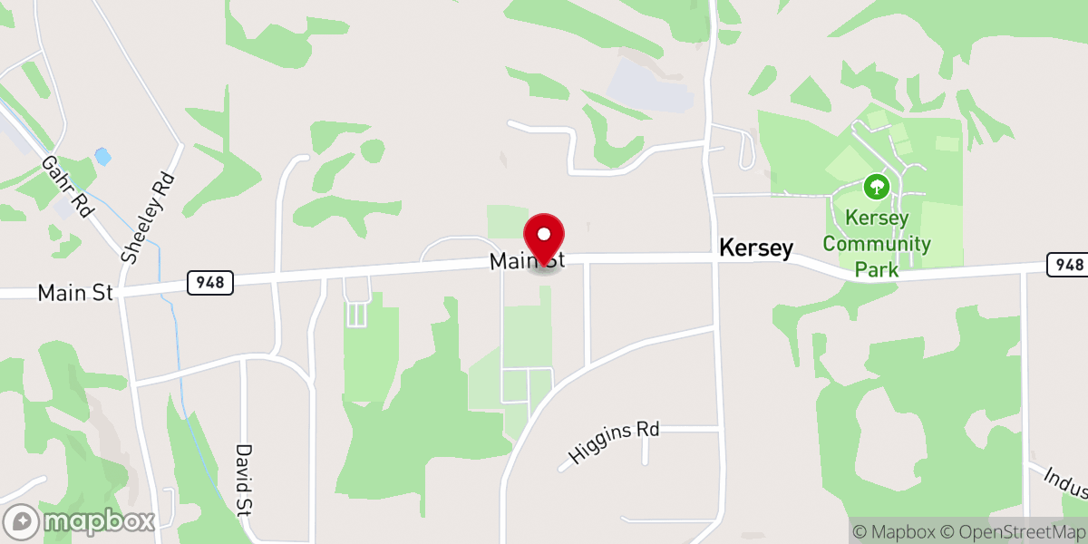 Map showing location of St. Boniface Catholic Church
