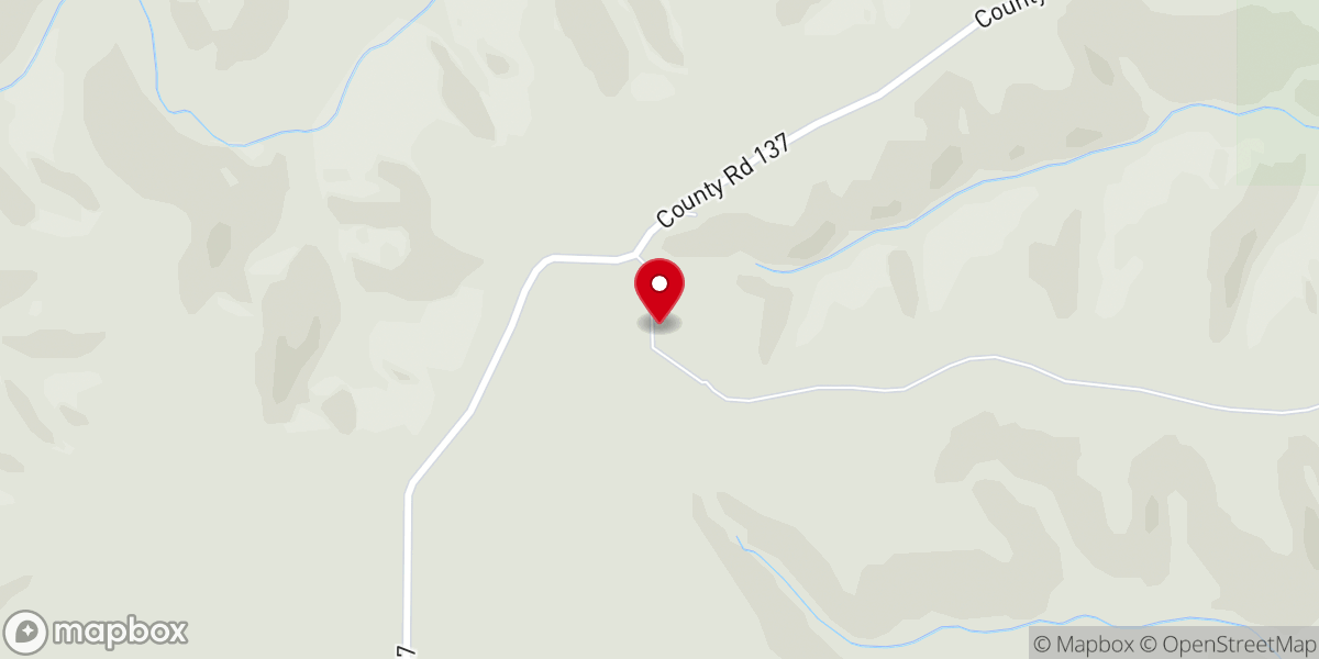 Map showing location of Whitten Church