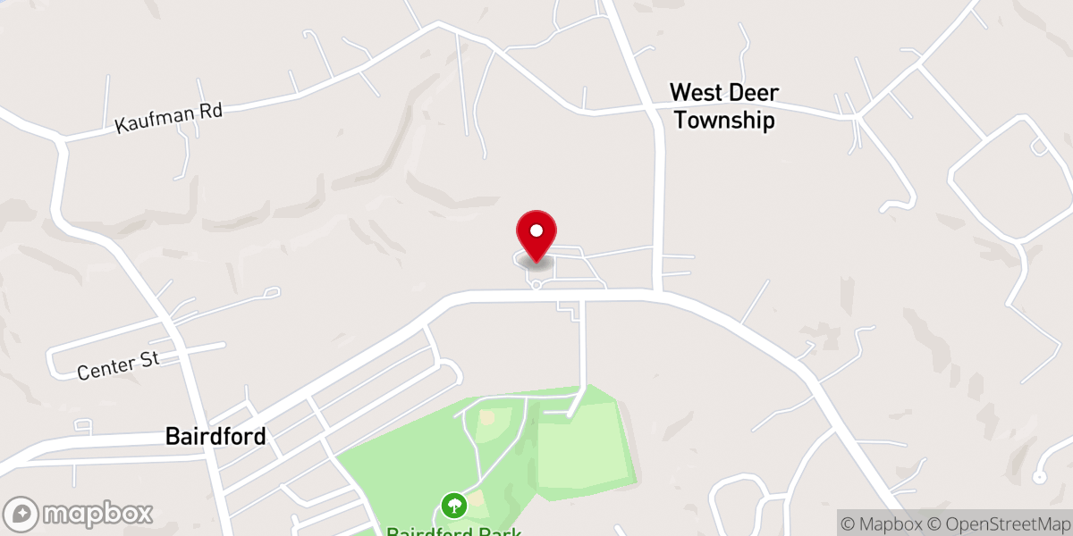 Map showing location of Saint Victor Church - Our Lady of the Lakes Parish