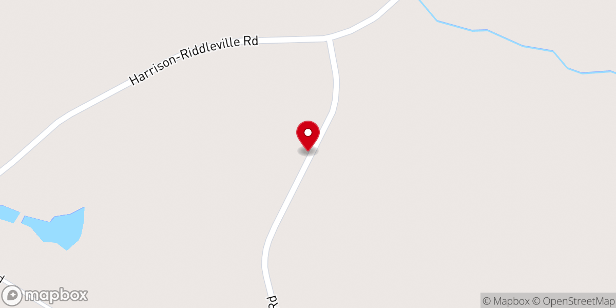Map showing location of Beddingfield Church