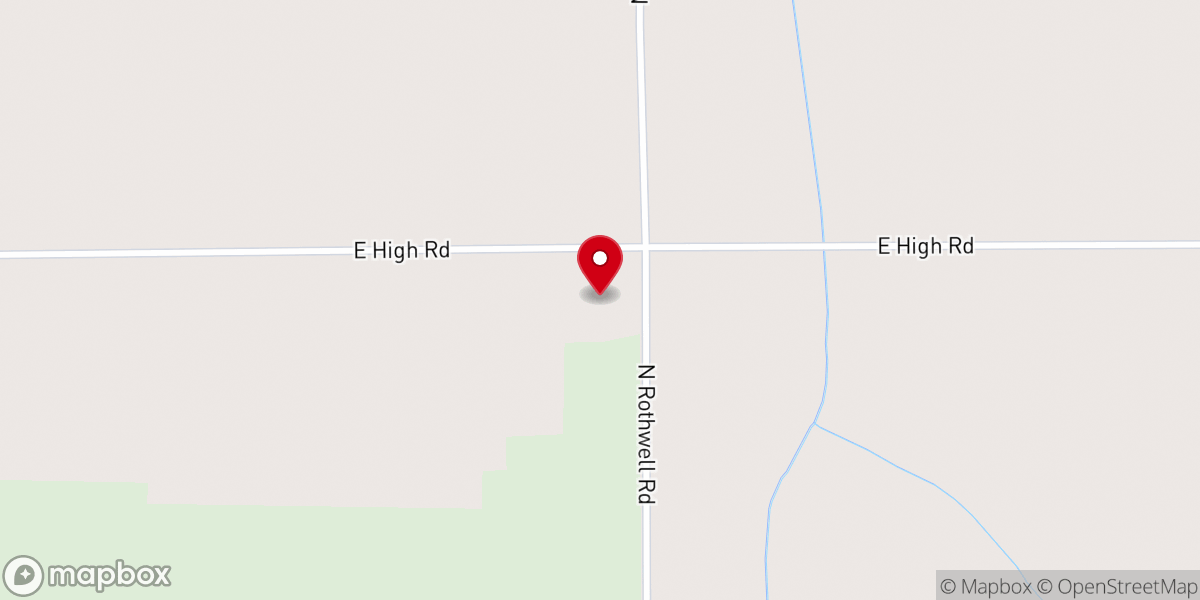Map showing location of Grace Fellowship Church