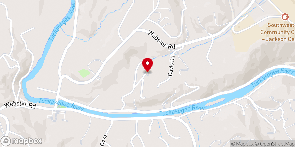 Map showing location of Webster Township