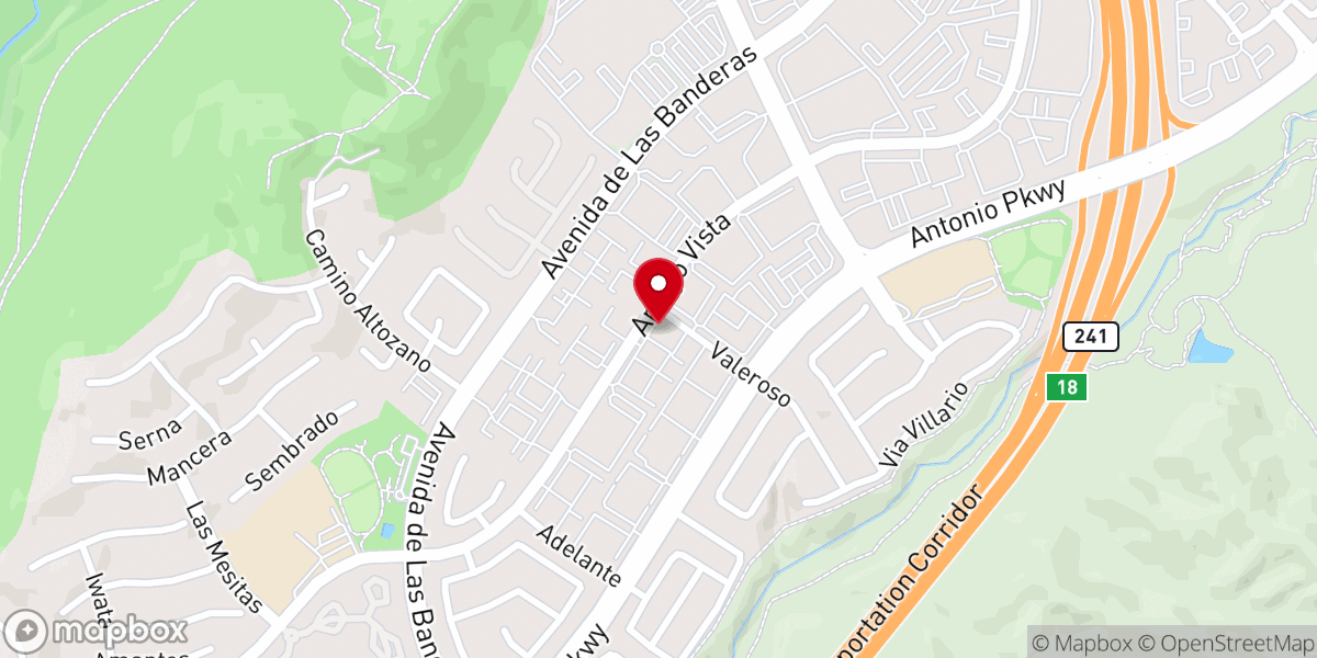 Map showing location of Foothills Church RSM