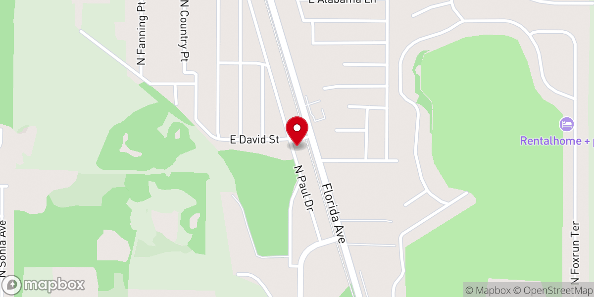 Map showing location of St Raphael Orthodox Church