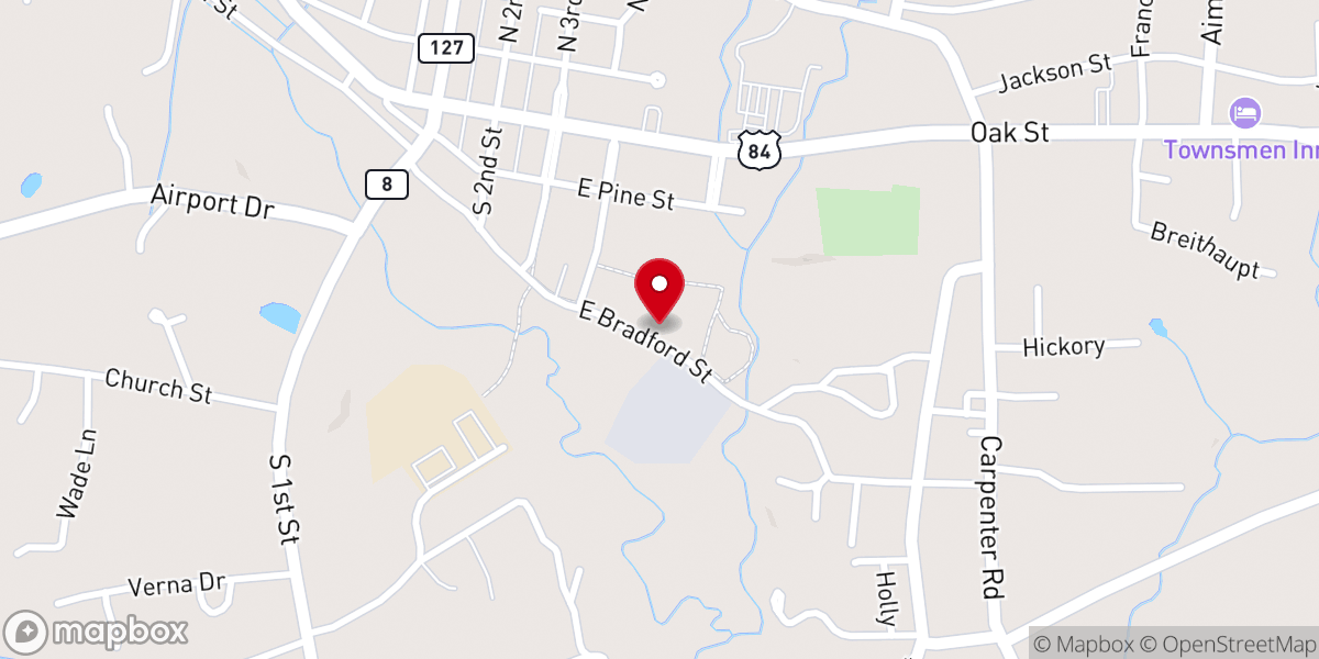 Map showing location of La Salle Council On Aging Inc