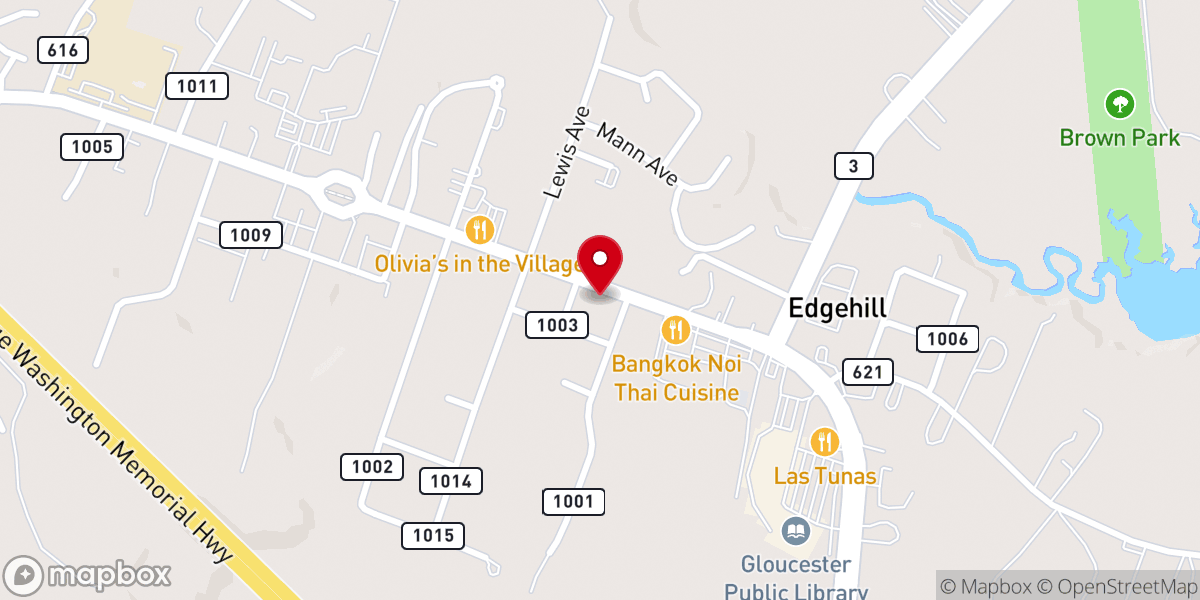 Map showing location of Ware Neck Produce