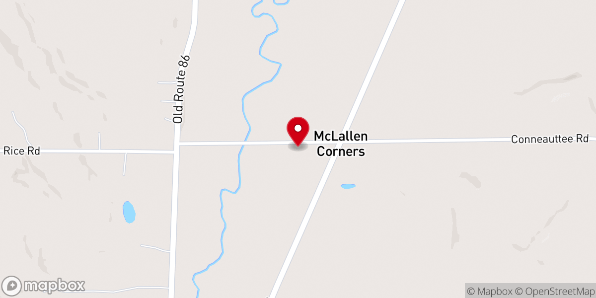 Map showing location of Washington Valley Christian Church