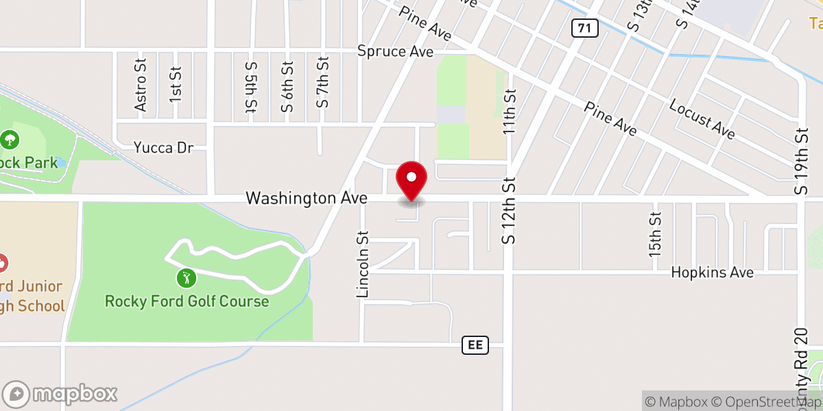 Map showing location of St Peter's Lutheran MO Synod
